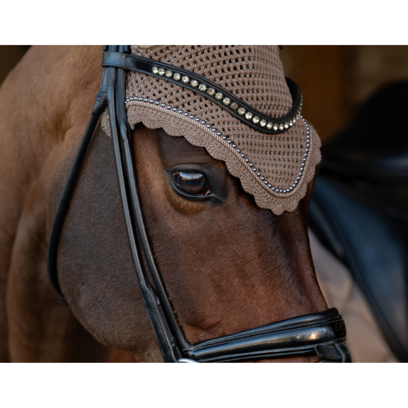 Eskadron Pearls Fly Hood Platinum SS25 - Smoky Taupe-1