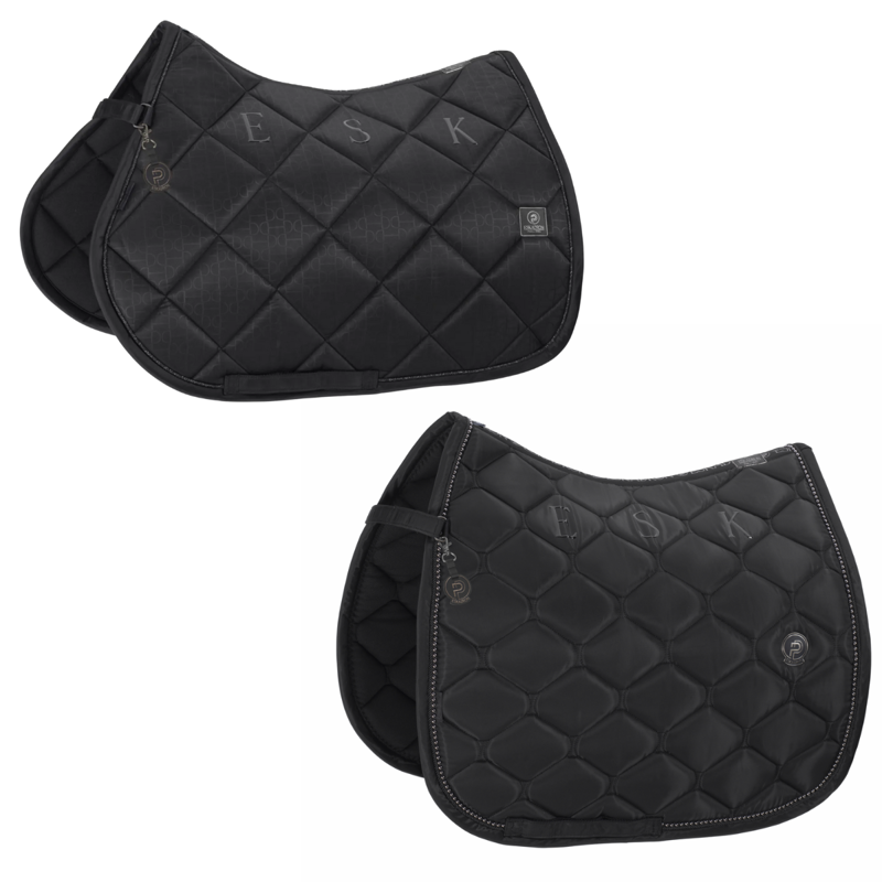 Eskadron Highgloss Pearls Saddlecloth Platinum SS25 - Black