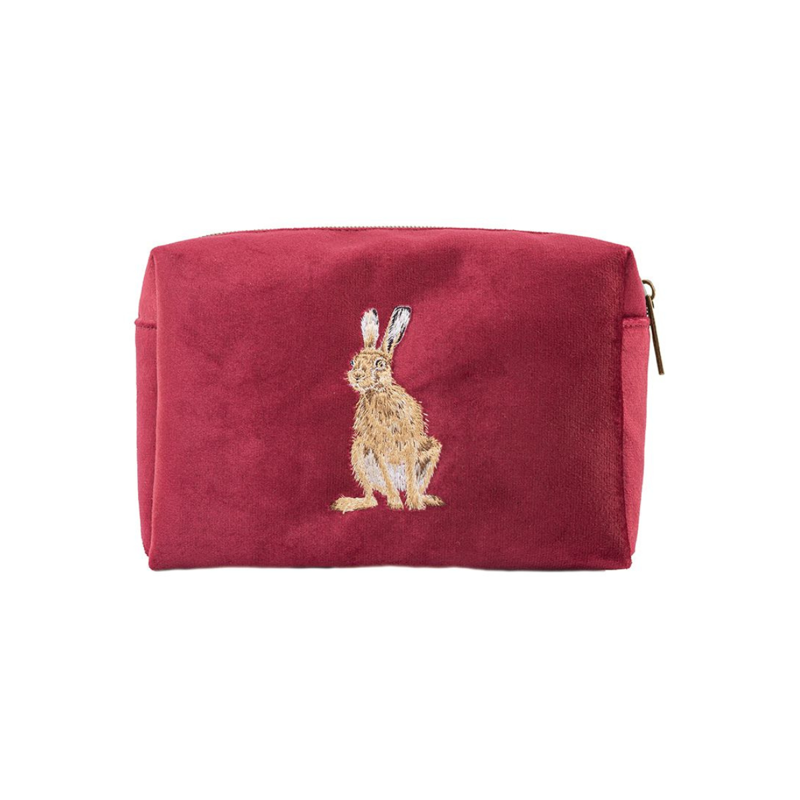 Wrendale Designs Hare Make Up Bag - Golden Hour