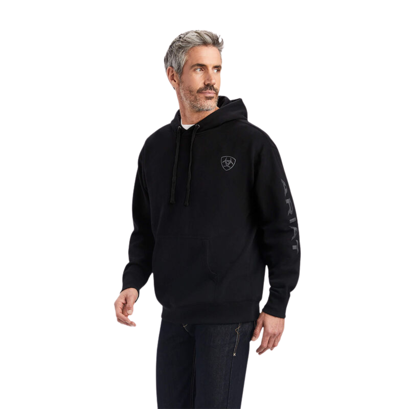 Ariat Men's Ariat Logo Hoodie - Black