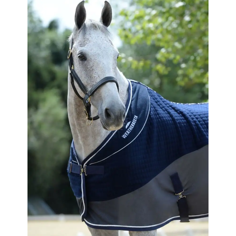 WeatherBeeta Standard Neck Thermo-Air Cooler Rug - Navy/Grey-1
