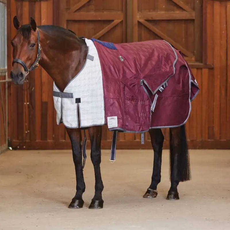 WeatherBeeta ComFiTec Cotton Sheet Liner - White/Grey-1