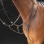 Shires Salisbury Three Point Breastplate - Australian Nut
