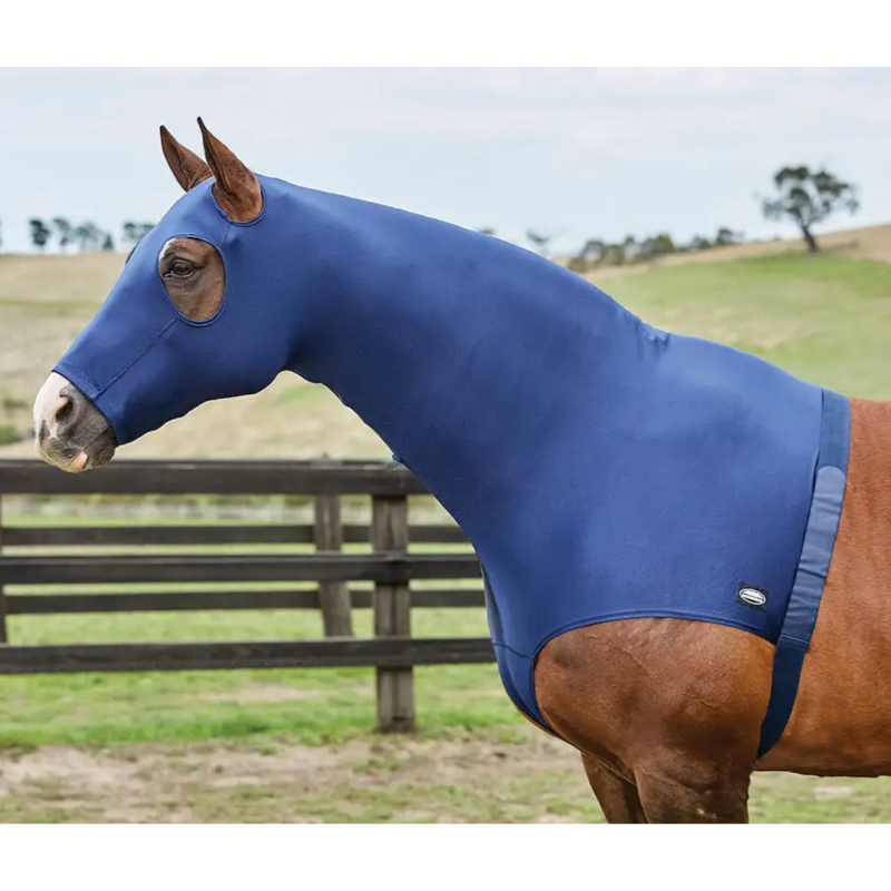 WeatherBeeta Stretch Hood With Zip - Navy