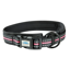 WeatherBeeta Reflective Dog Collar - Black/Pink