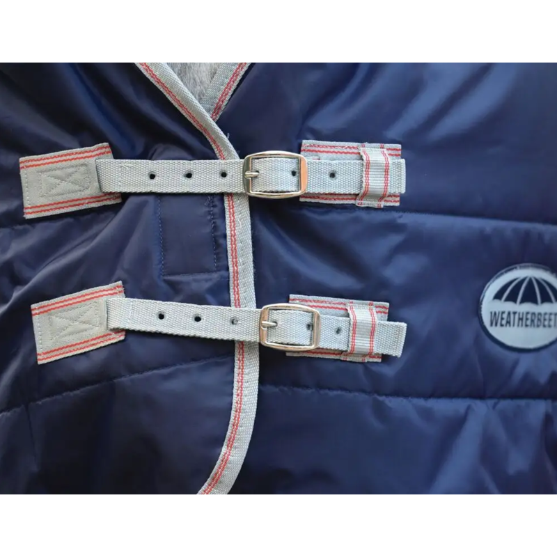 WeatherBeeta ComFiTec 210D Channel Quilt Combo Neck Medium/Lite - Navy/Silver/Red-1