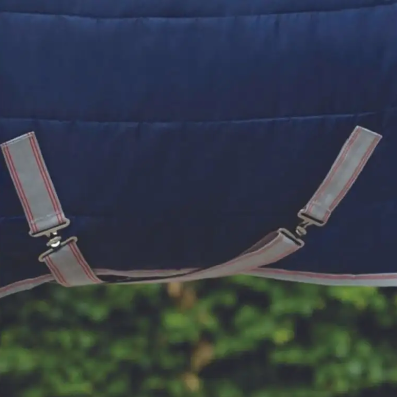 WeatherBeeta ComFiTec 210D Channel Quilt Combo Neck Medium/Lite - Navy/Silver/Red-3