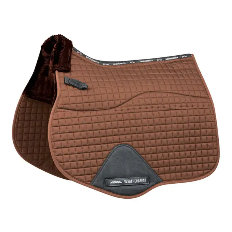 WeatherBeeta Prime Comfy Fleece All Purpose Saddlepad - Brown