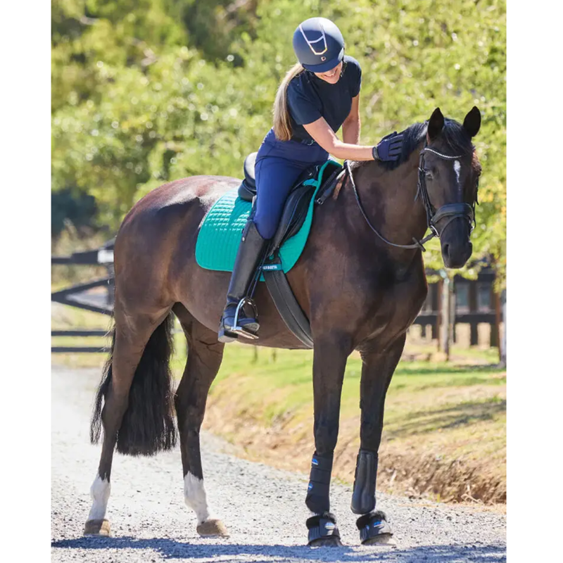 WeatherBeeta Prime Air-Tec All Purpose Saddlepad - Dark Turquoise-5