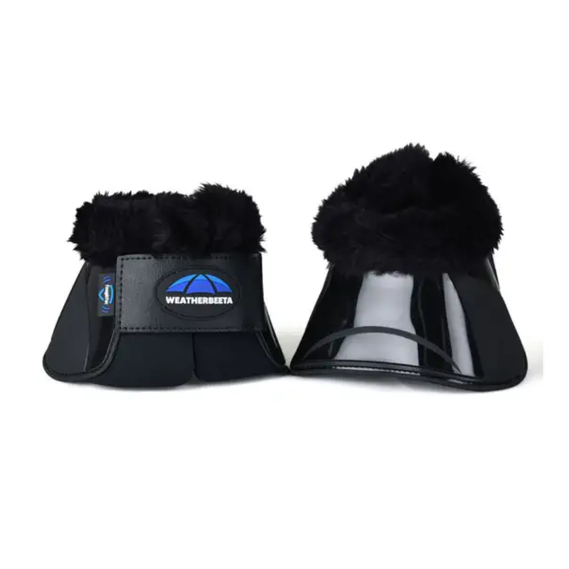 WeatherBeeta Tough-Tec Impact Fleece Trim Bell Boots - Black/Black