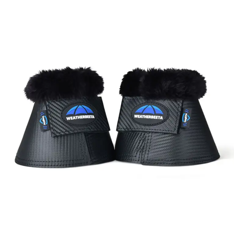 WeatherBeeta Tough-Tec Fleece Trim Bell Boots - Black