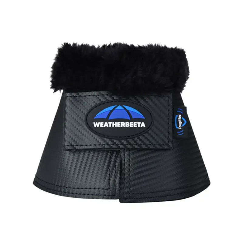 WeatherBeeta Tough-Tec Fleece Trim Bell Boots - Black-1