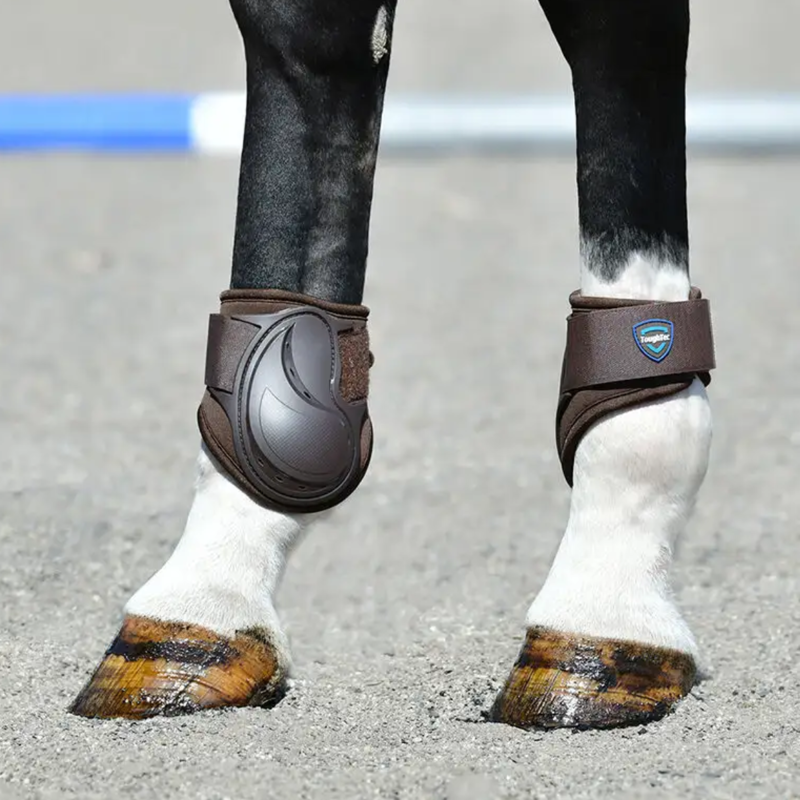 WeatherBeeta Tough-Tec Essential Fetlock Boots - Brown-4
