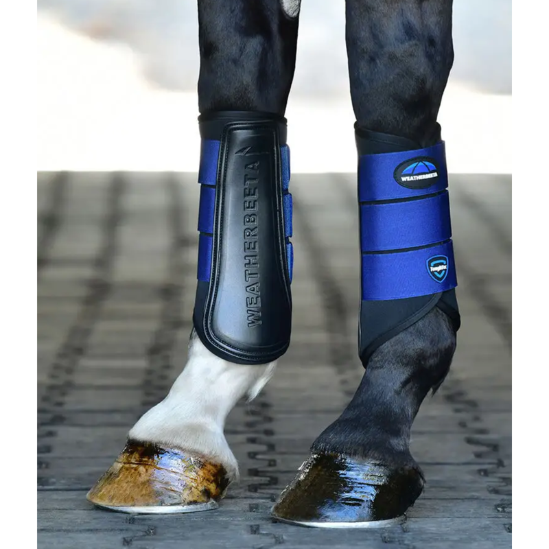 WeatherBeeta Tough-Tec Prime Brushing Boots - Black/Cobalt-2