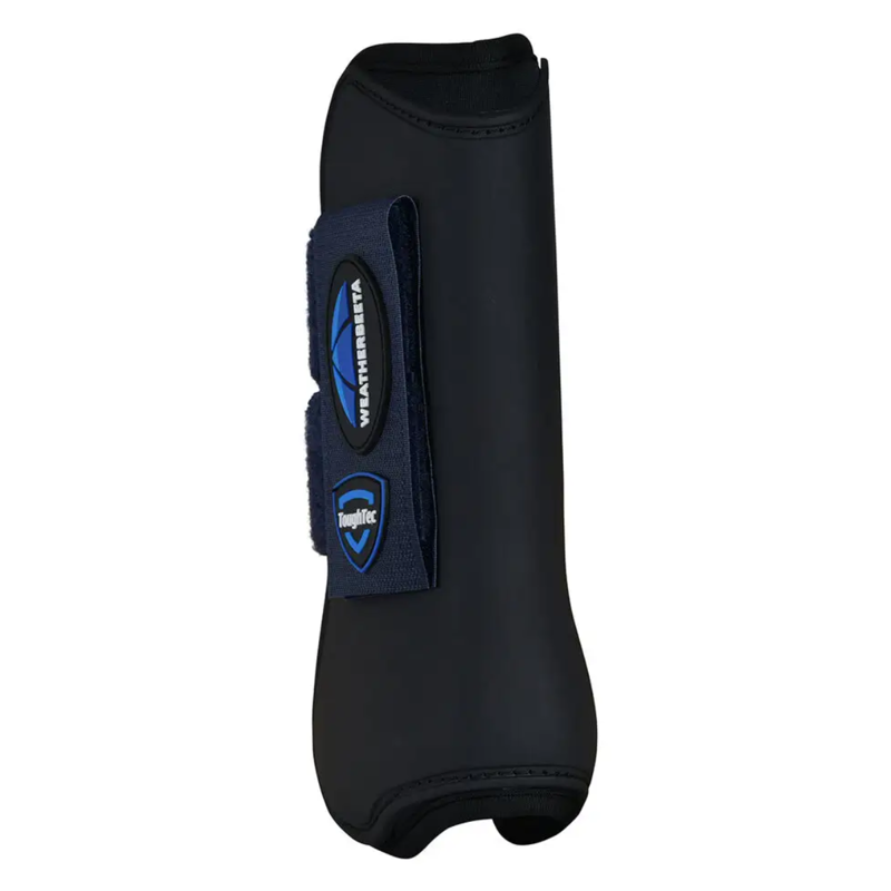 WeatherBeeta Tough-Tec Prime Open Front Boots - Black/Navy-2