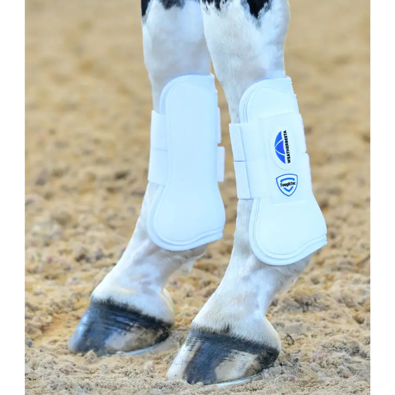 WeatherBeeta Tough-Tec Prime Open Front Boots - White/White-3