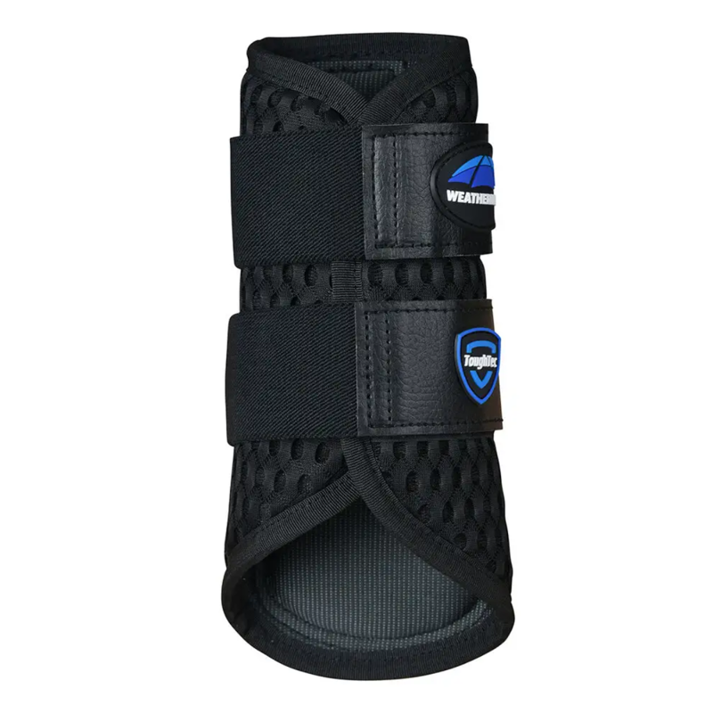 WeatherBeeta Tough-Tec Mesh Brushing Boots - Black/Black-1