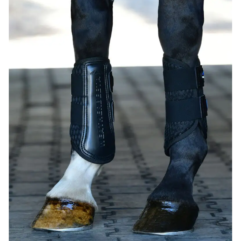 WeatherBeeta Tough-Tec Mesh Brushing Boots - Black/Black-4
