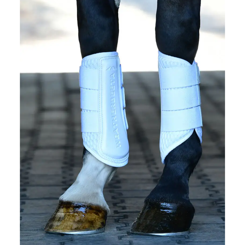 WeatherBeeta Tough-Tec Mesh Brushing Boots - White/White-5