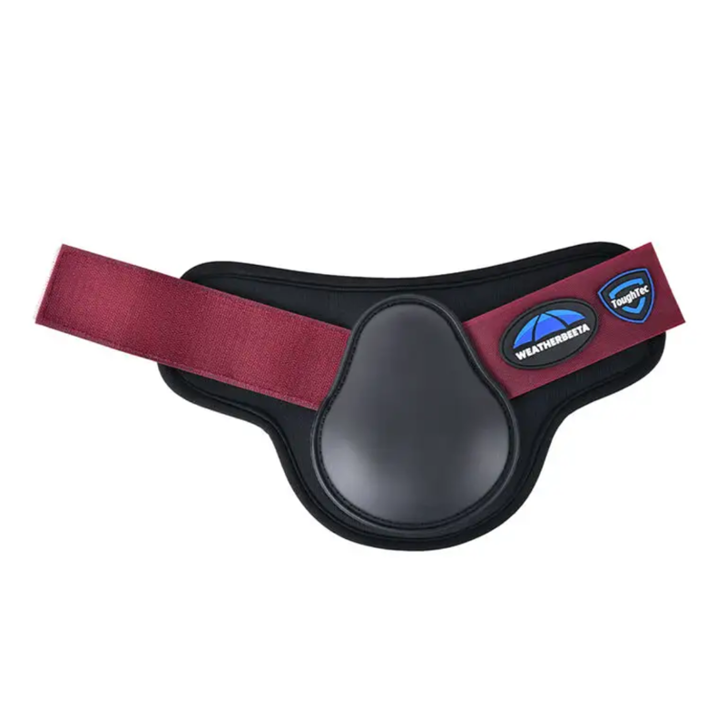WeatherBeeta Tough-Tec Prime Fetlock Boots - Black/Burgundy-2