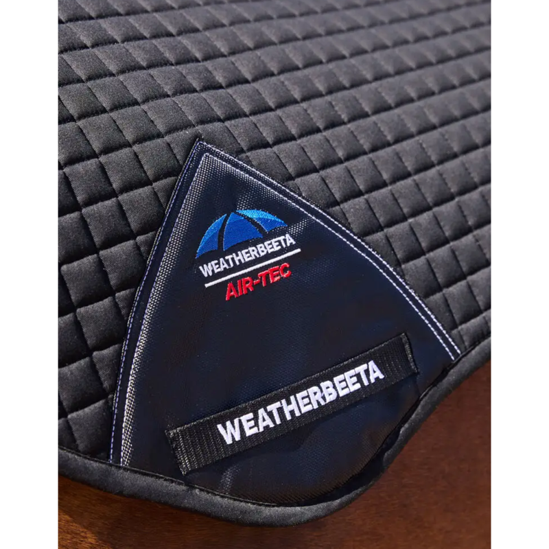 WeatherBeeta Prime Air-Tec Jump Shaped Saddlepad - Black-1