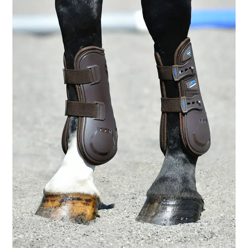 WeatherBeeta Tough-Tec Essential Open Front Boots - Brown-5