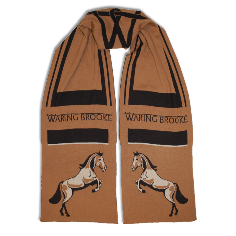 Waring Brooke Stallion Scarf - Tan