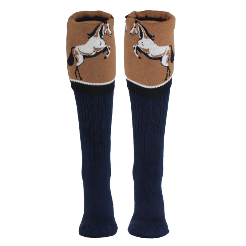Waring Brooke Feral Stallion Socks - Tan