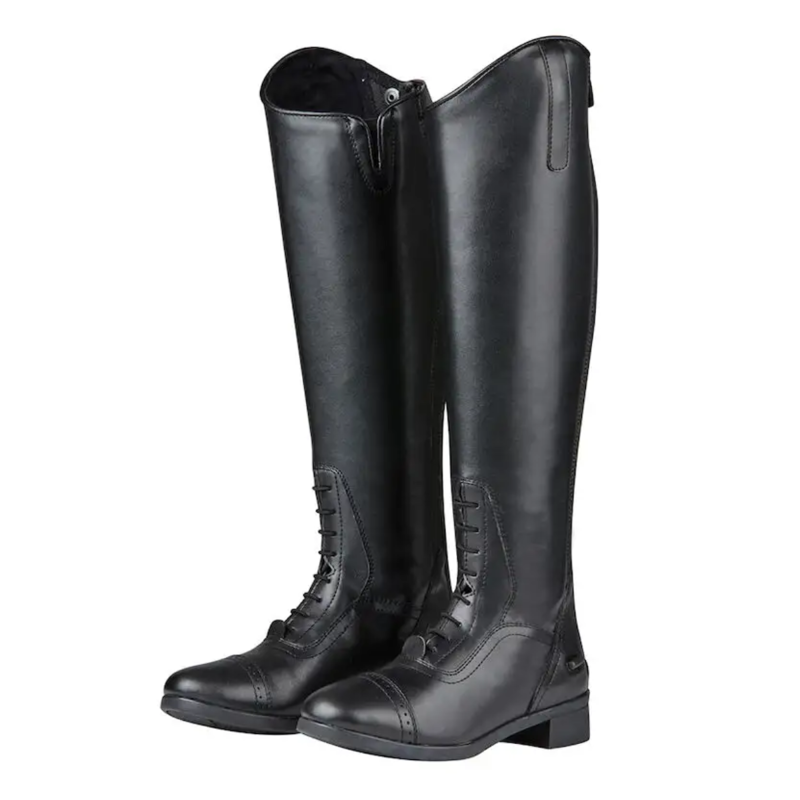 Saxon Syntovia Tall Field Boots - Black