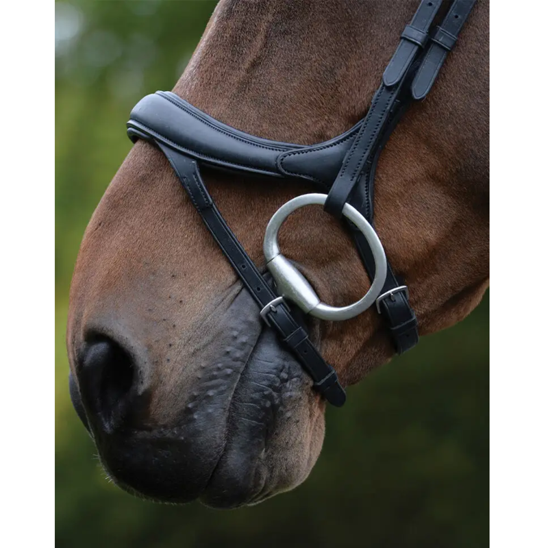 Collegiate ComFiTec Vogue Anatomical Bridle - Black-2