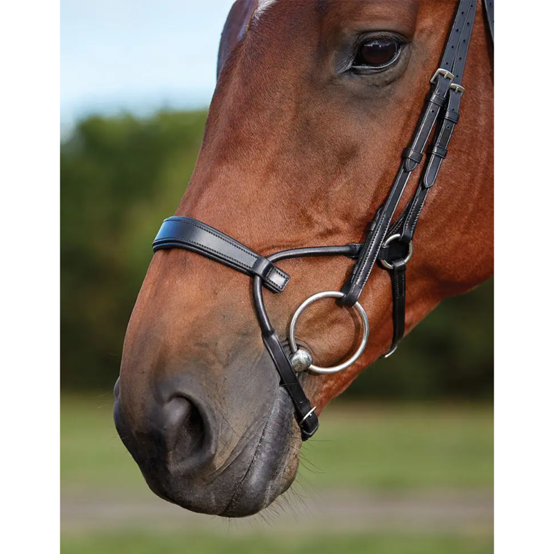 Collegiate ComFiTec Training Bridle - Black-1