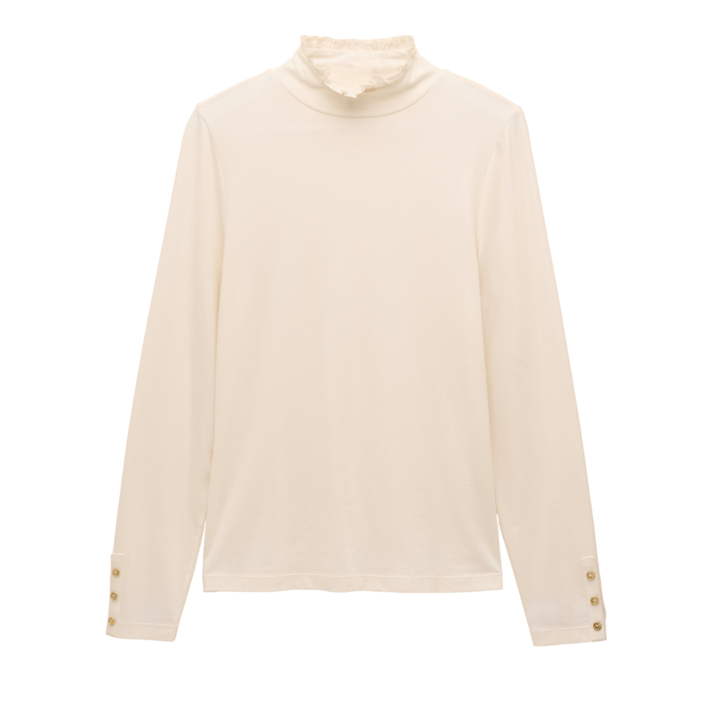 Joules Ladies Amy Jersey Top - Cream