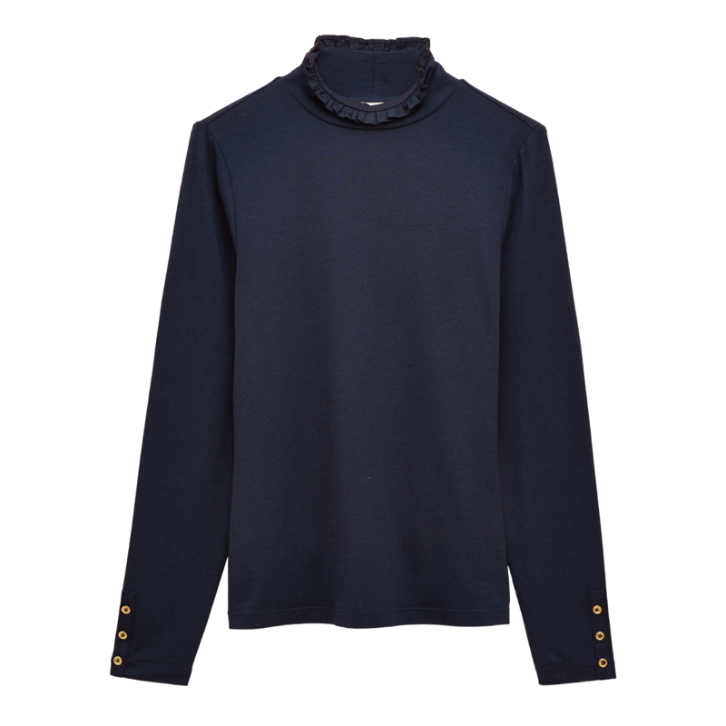Joules Ladies Amy Jersey Top - Navy