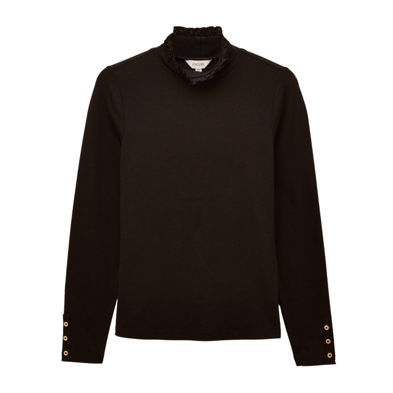 Joules Ladies Amy Jersey Top - Black