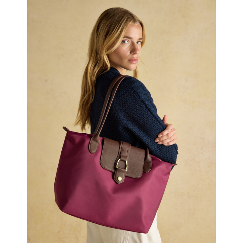 Joules Edie Bag - Berry Red-4