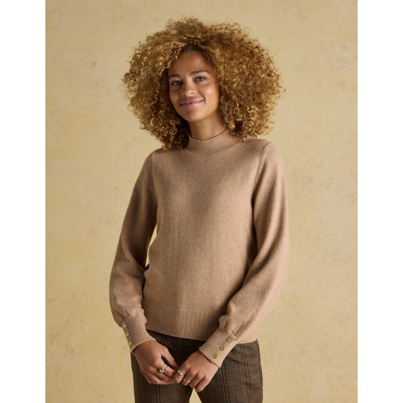 Joules Ladies Enid Knit - Oatmeal-1