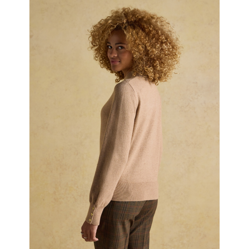 Joules Ladies Enid Knit - Oatmeal-2