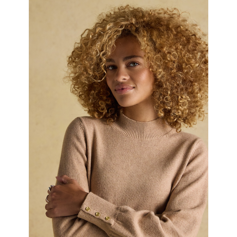 Joules Ladies Enid Knit - Oatmeal-3
