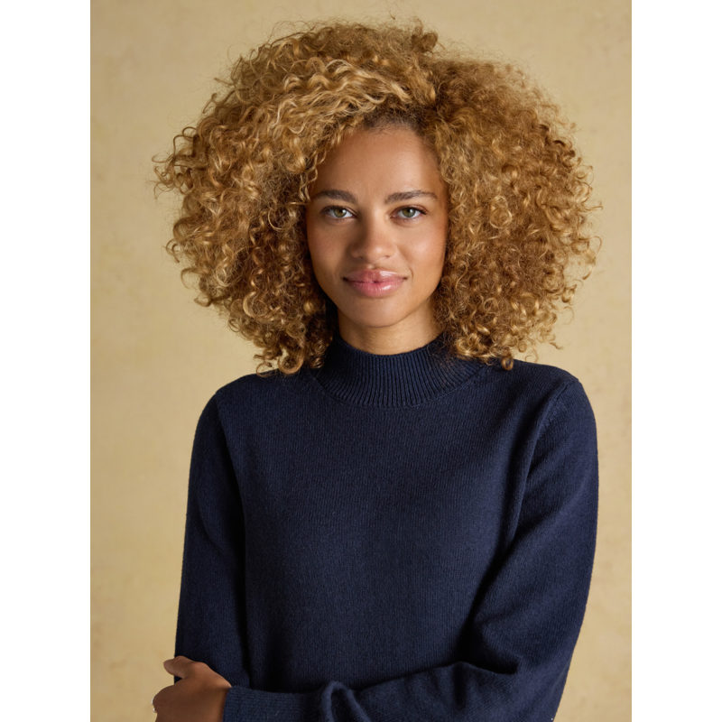 Joules Ladies Enid Knit - Navy-2