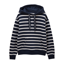 Joules Ladies Milbourne Hoodie - Navy/White Stripe