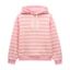 Joules Ladies Milbourne Hoodie - Pink/White Stripe