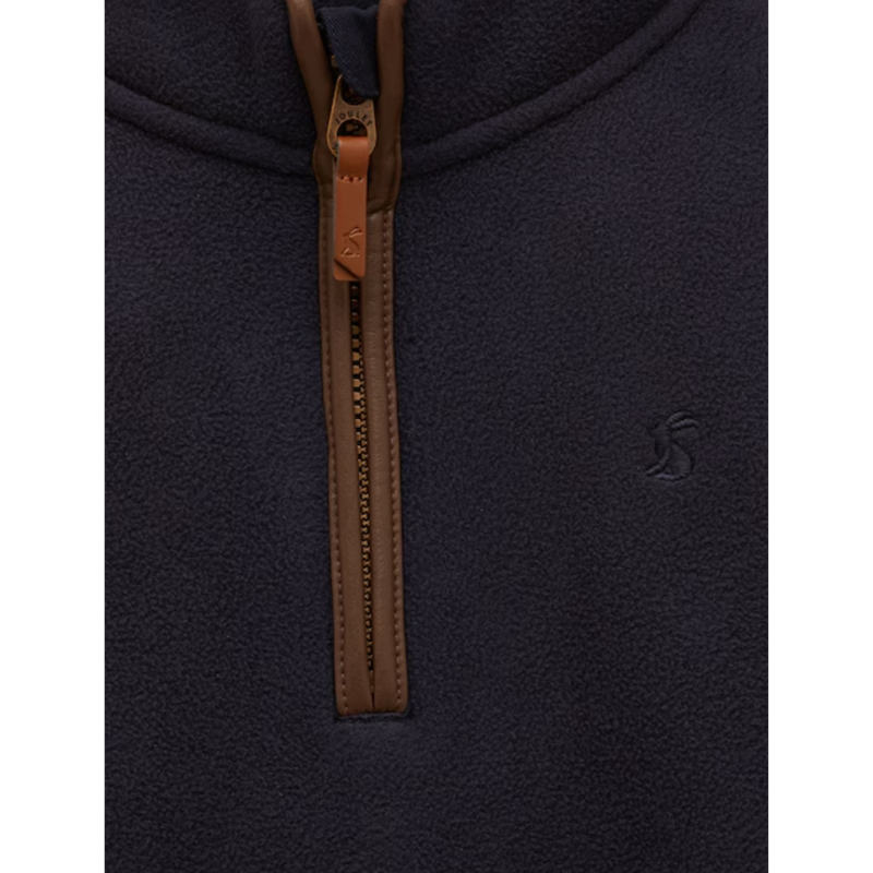 Joules Boys' Heritage Fleece Quarter Zip  - Navy Blue-3