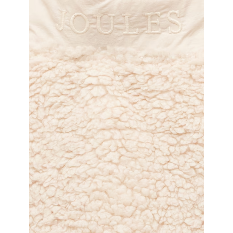 Joules Girls' Tilly Quarter Zip Fleece - Cream-4