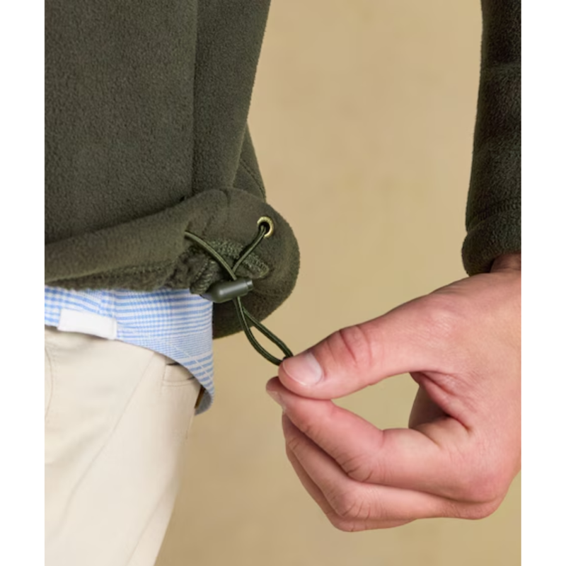 Joules Men's Heritage Quarter Zip Fleece - Dark Green-5