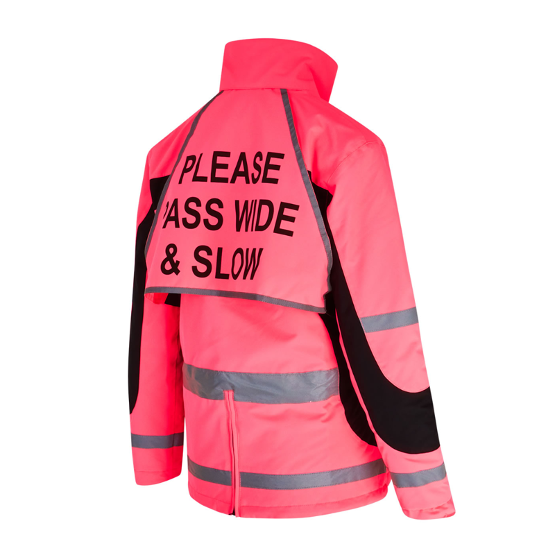 Equisafety Winter Inverno Riding Jacket - Pink-1