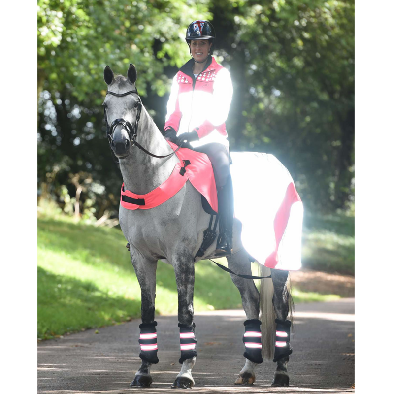 Equisafety Mercury Wrap Around Rug - Pink-2