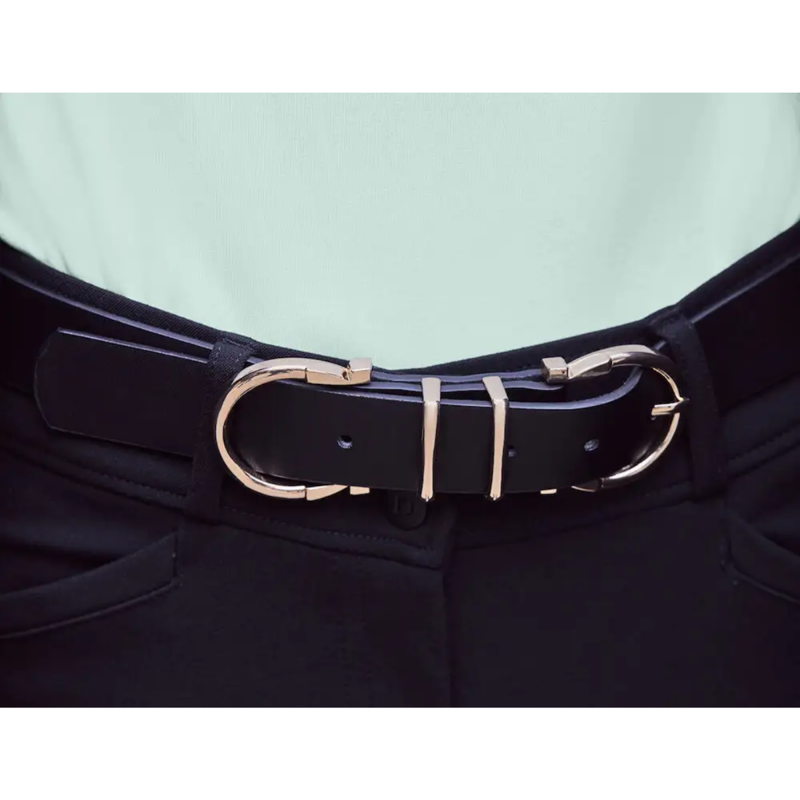 Dublin Shelby Snaffle Bit Belt - Black-1