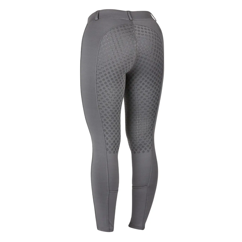 Dublin Ladies Performance Cool-It Gel Riding Tights - Charcoal-1