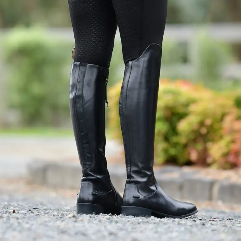 Dublin Ladies Galtymore Tall Dress Boots Reg Calf - Black-3