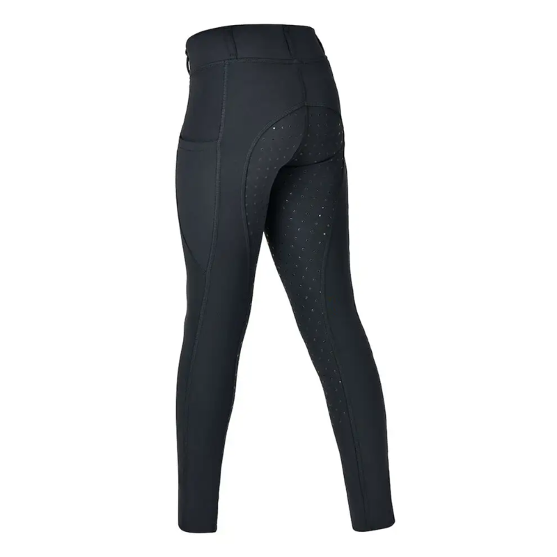 Dublin Childs Thermal Riding Tights - Black-1